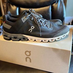 On Cloudflow Black/Asphalt Size 12
